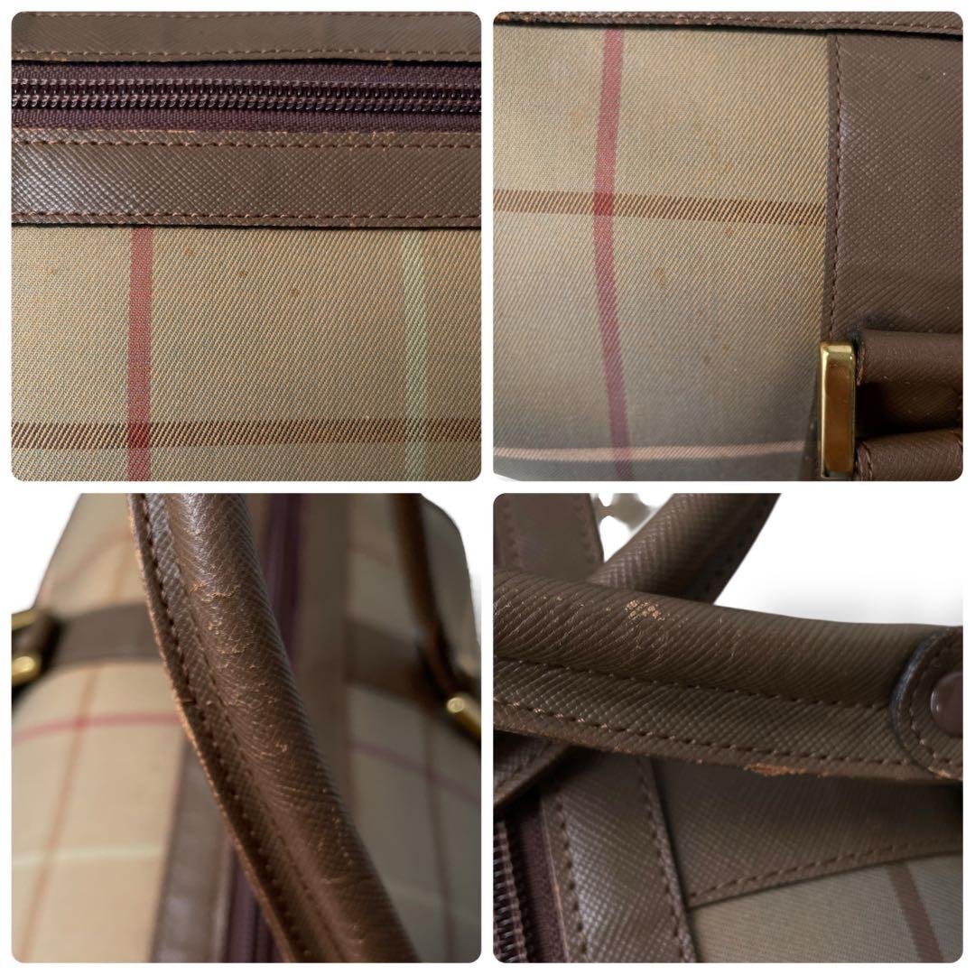 バッグ Burberrys Vintage CheckBoston Travel Bag