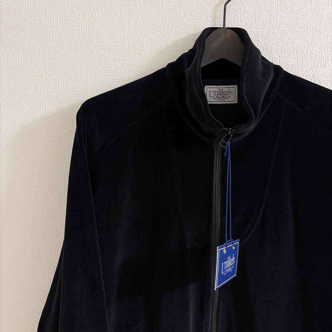 【新品未使用】Unlikely Velour Track Jacket M 黒