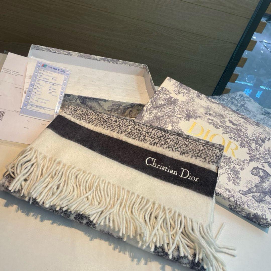 Christian Dior　ディオール　マフラー　200×70cm