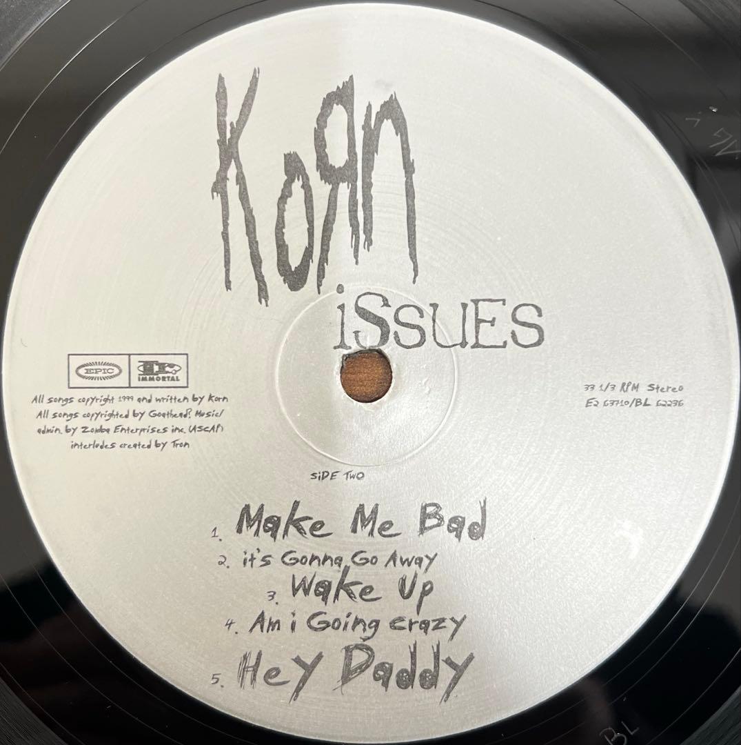 【2LP/US盤】KORN / Issues E263710