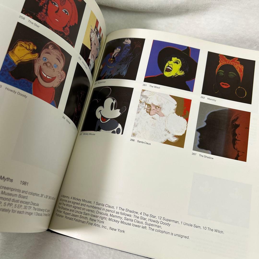ANDY WARHOL PRINTS レゾネ 洋書　アンディ・ウォーホル 作品集