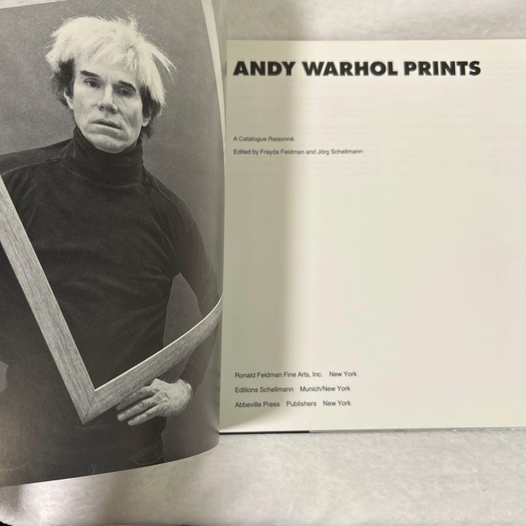 ANDY WARHOL PRINTS レゾネ 洋書　アンディ・ウォーホル 作品集