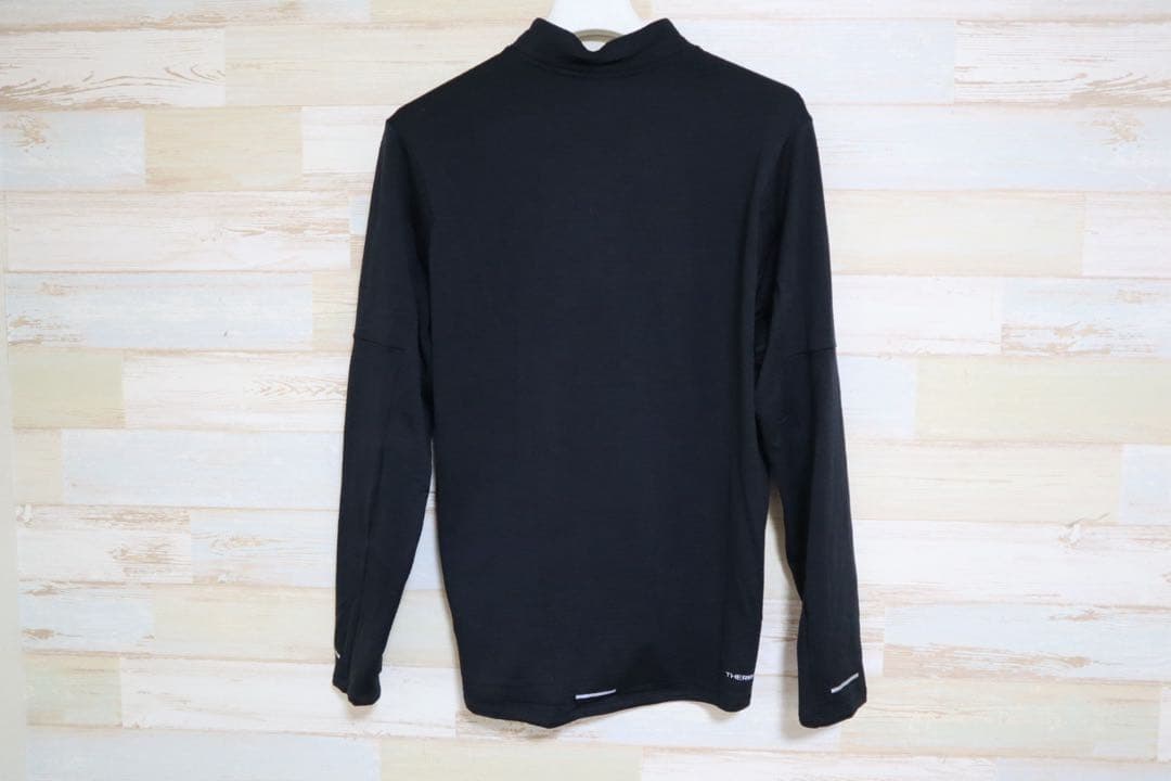 新品 ナイキ NIKE エレメント ランニング ハーフジップ 長袖シャツ　黒