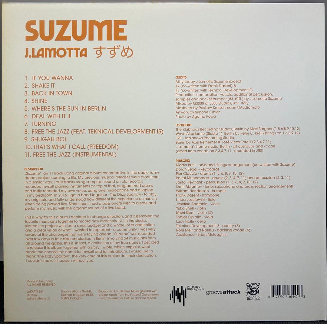 J.LAMOTTA すずめ / SUZUME