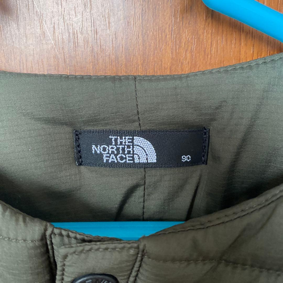 ★美品！THE NORTH FACE カーキ　ジャケット　ダウン 90サイズ　★