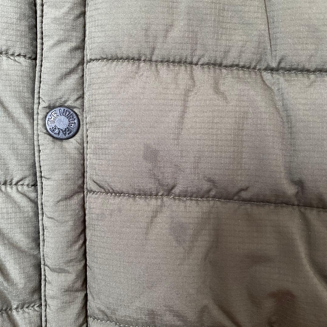★美品！THE NORTH FACE カーキ　ジャケット　ダウン 90サイズ　★