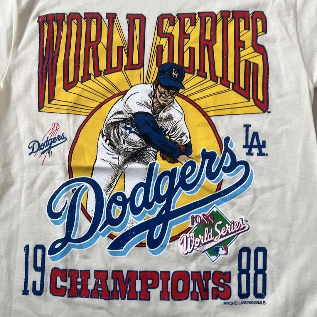 Mitchell&Ness ドジャース World Series Tシャツ S