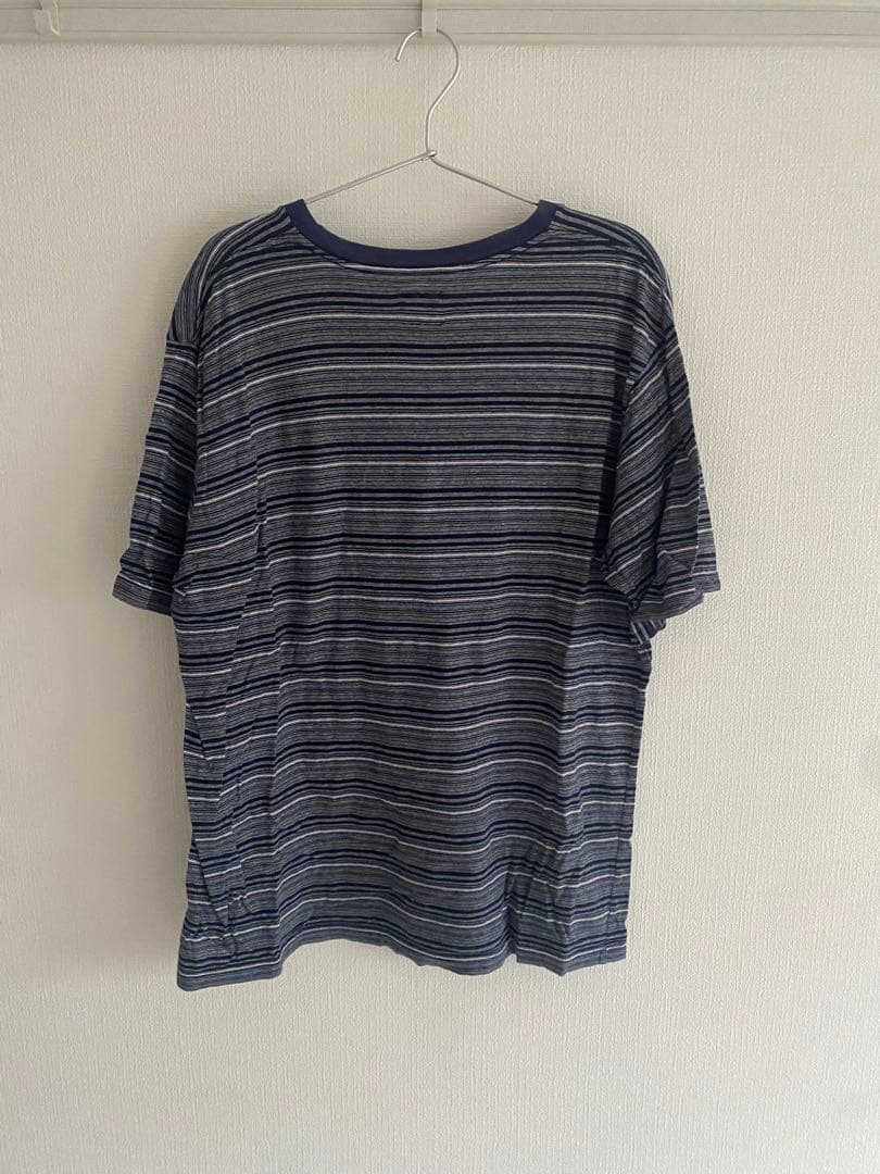 Needles ストライプ Tシャツ Lサイズ