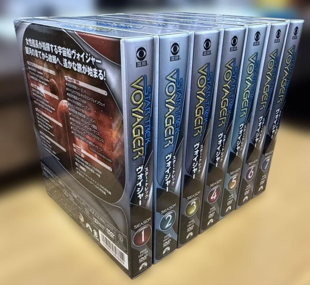 スタートレック・ヴォイジャーDVD シーズン1〜7 日本語・英語(音声・字幕)
