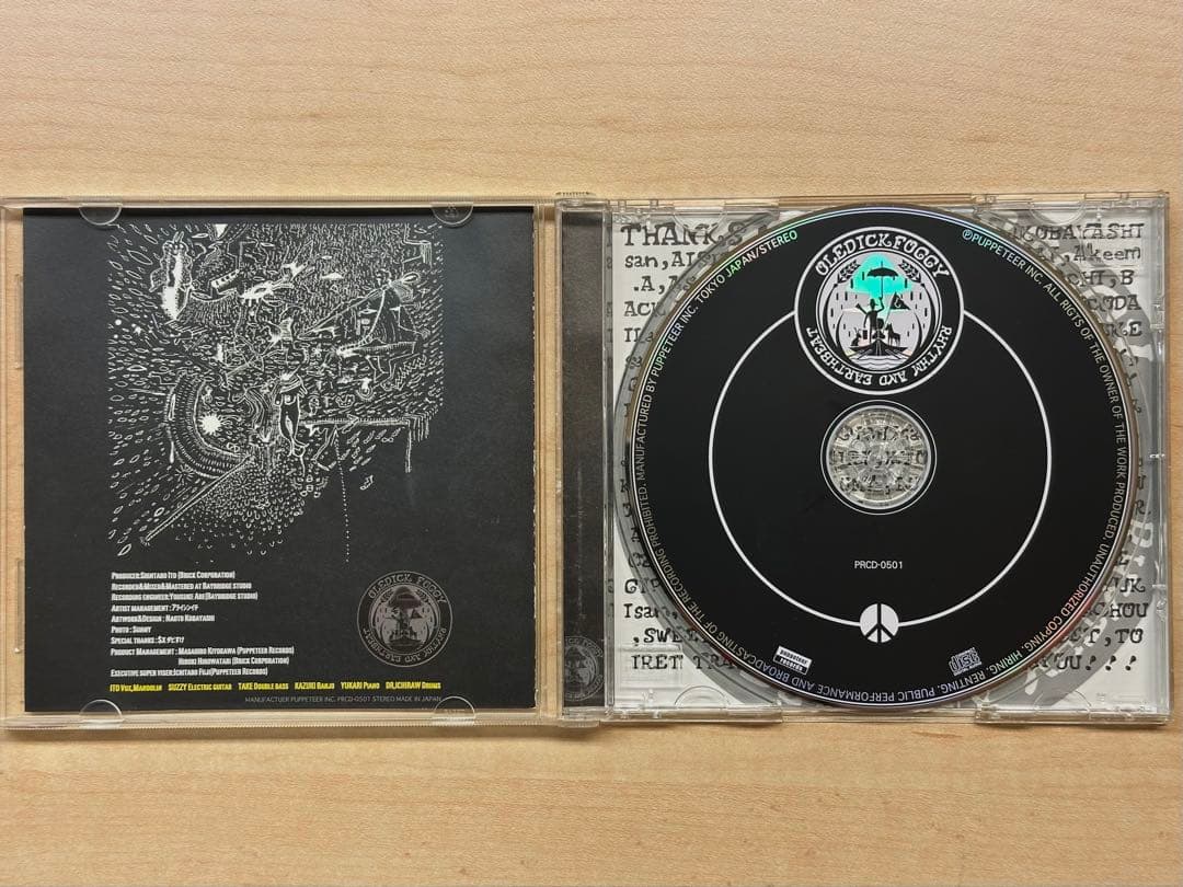 OLEDICKFOGGY 「Knock on wood」 CD