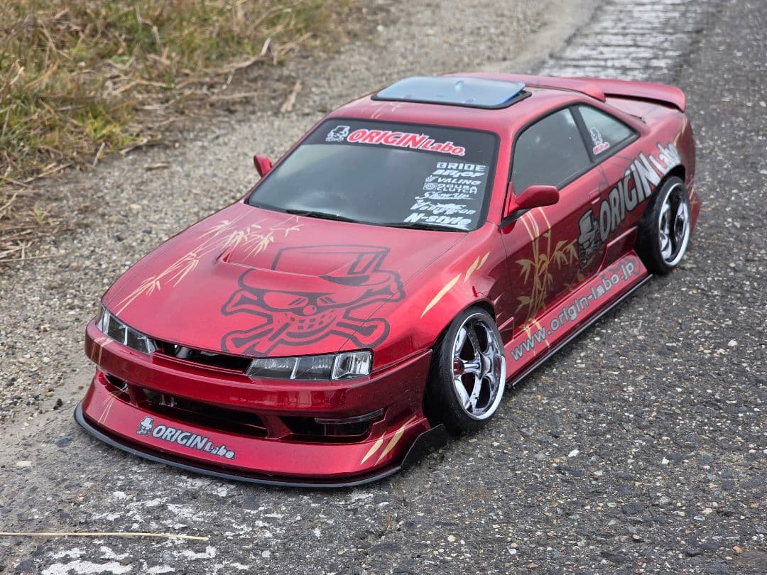 ツ*吉様 アディクション　オリジン S14 シルビア　ラジコンホディ