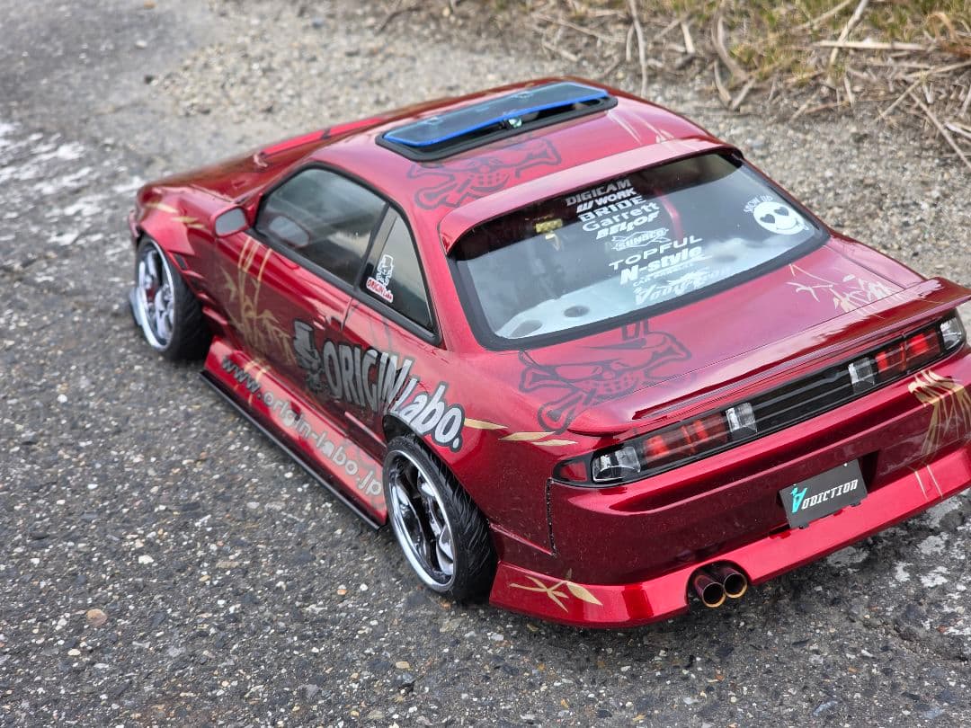 ツ*吉様 アディクション　オリジン S14 シルビア　ラジコンホディ