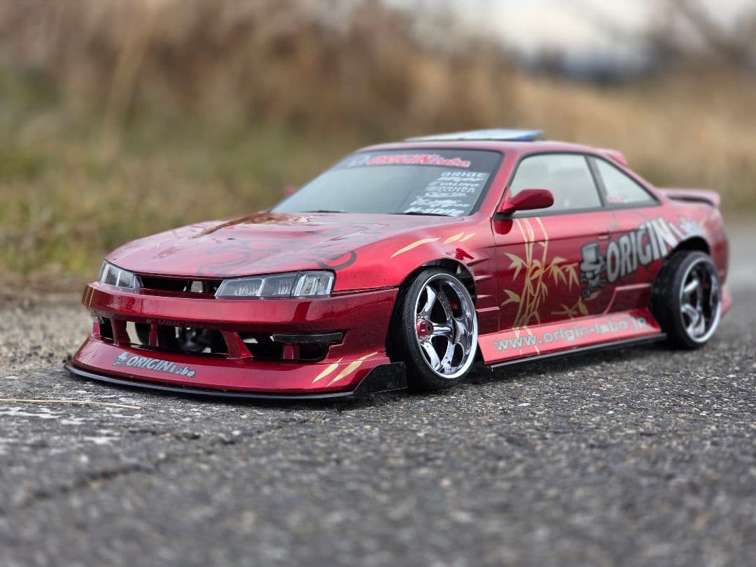 ツ*吉様 アディクション　オリジン S14 シルビア　ラジコンホディ