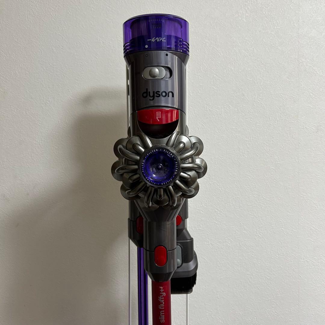 Dyson V8 Slim fluffy+ スタンド付き ダイソンSV10SLM