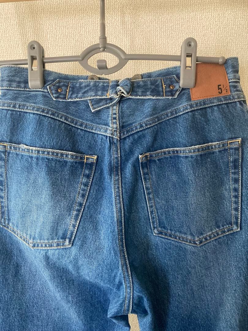 美品スピック＆スパン51/2 STRAIGHT FIT DENIM 28