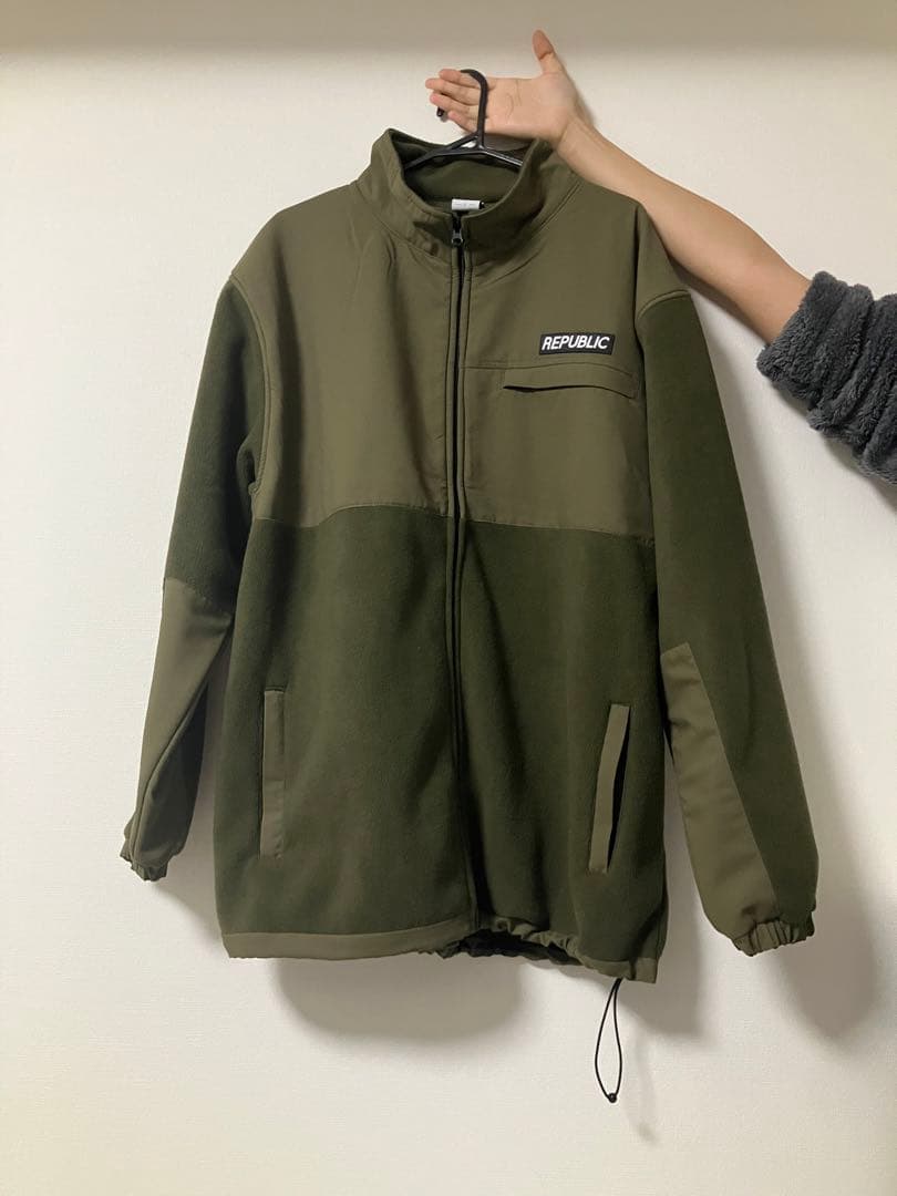 REPUBLIC リパブリック R.P.M CREW FLEECE JACKET