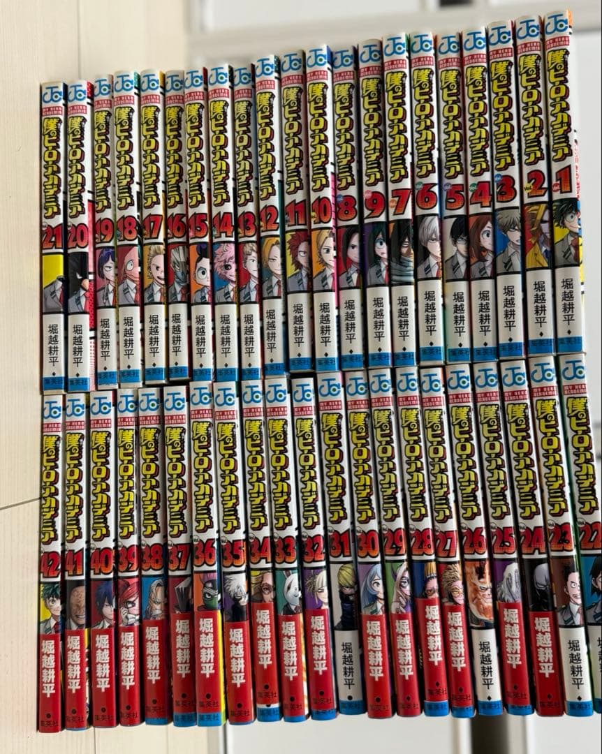 僕のヒーローアカデミア 全巻セット 計42巻