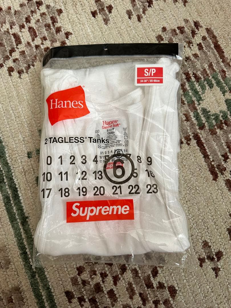 トップス Supreme MM6 Hanes Tagless Tank Top