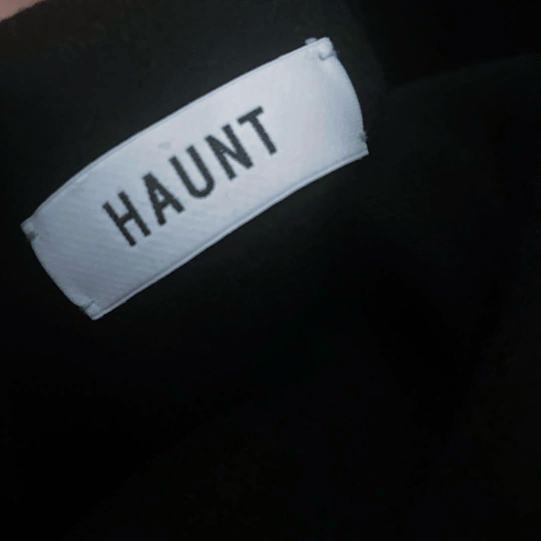 【極美品】HUANT ハウント ポケット付きストール ブラック