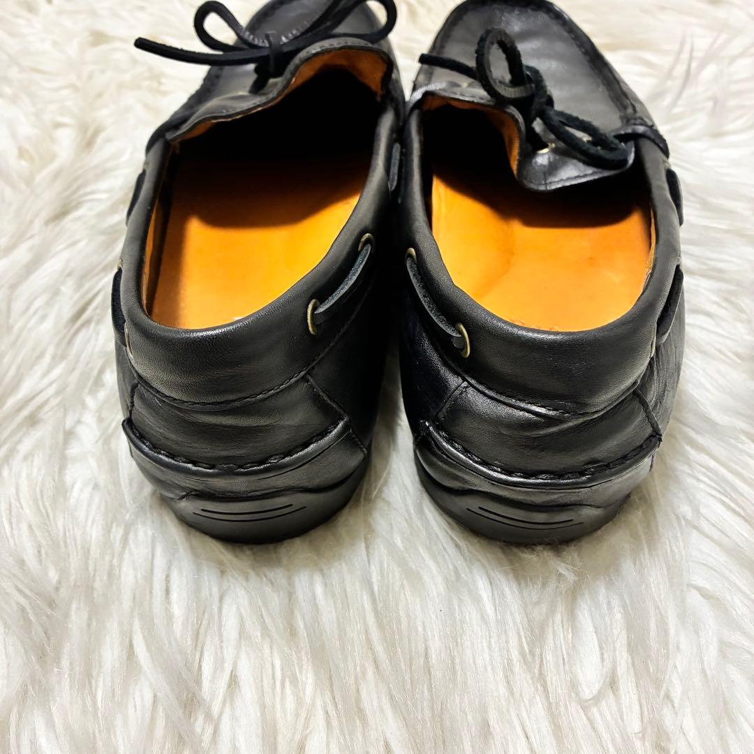POLO ポロラルフローレン　デッキシューズ　モカシン　黒　27cm 靴