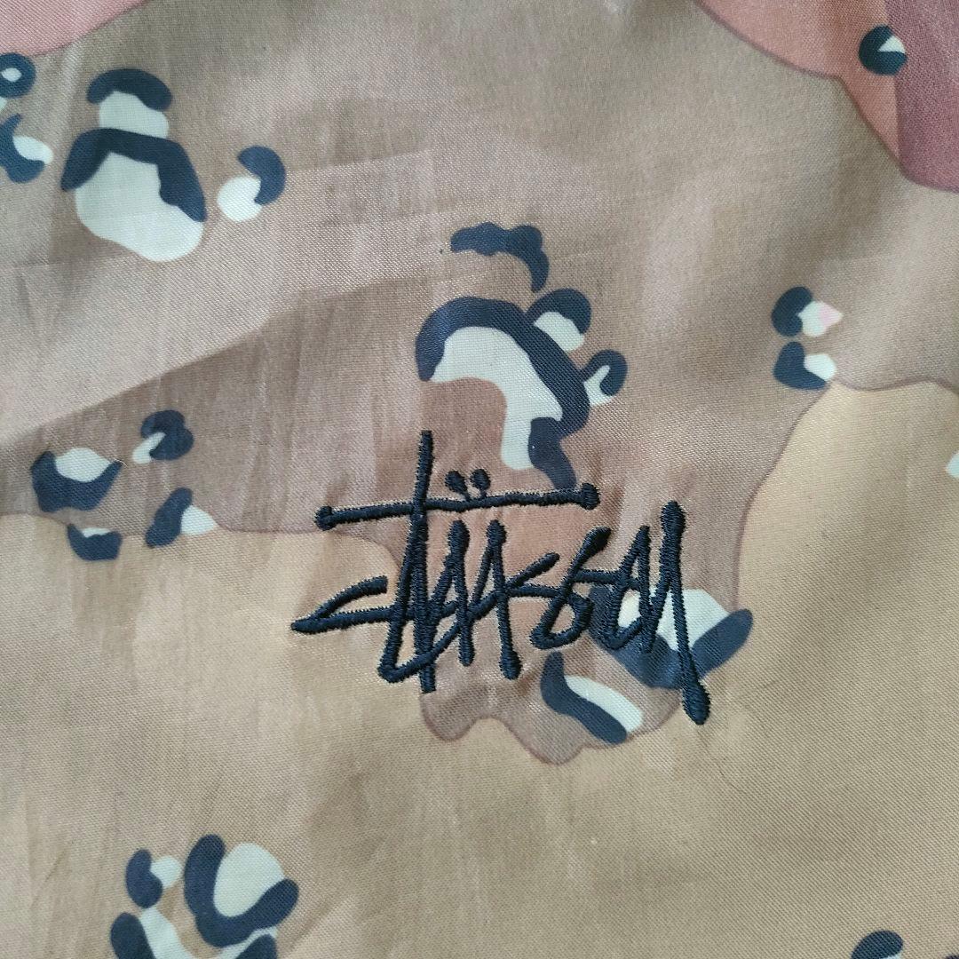 【希少】OLD STUSSY SPORT ナイロンベスト 迷彩 USA