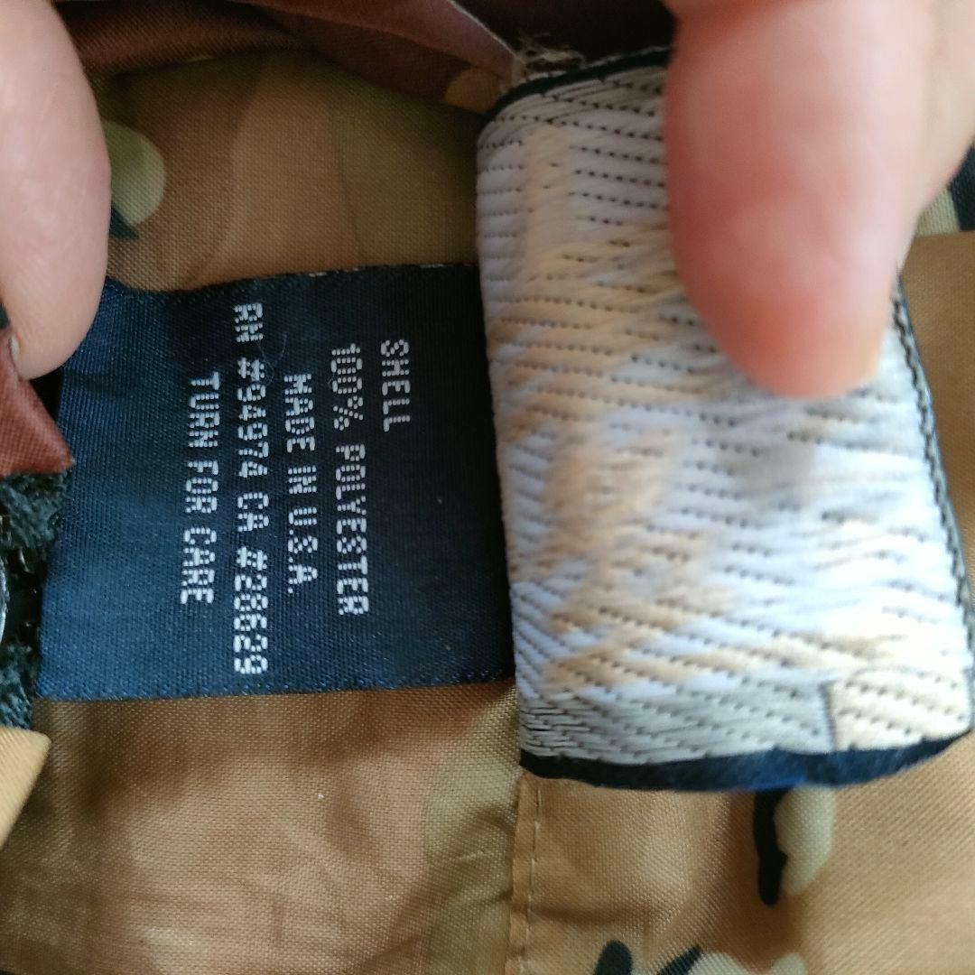 【希少】OLD STUSSY SPORT ナイロンベスト 迷彩 USA