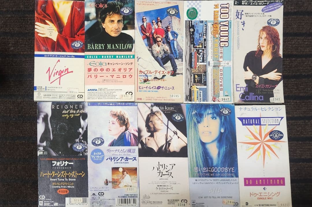 レンタル使用済　洋楽のみ　8センチCD　48枚まとめ売り