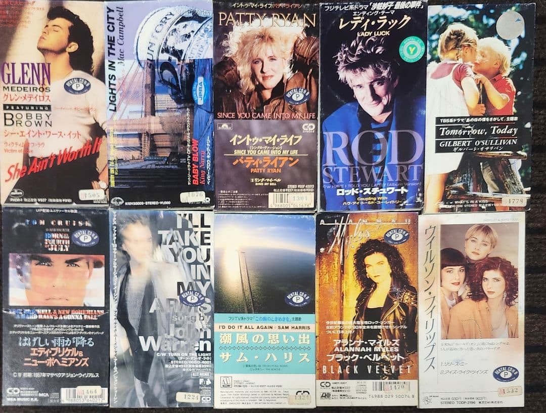 レンタル使用済　洋楽のみ　8センチCD　48枚まとめ売り