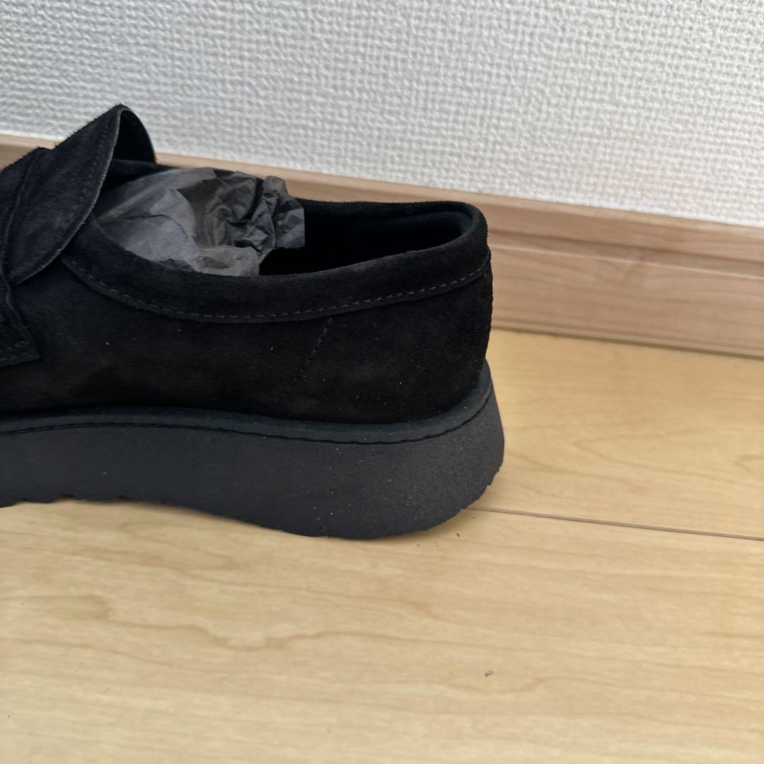 【新品未使用】CLARKS® × ZARA レザーローファー ブラック 42