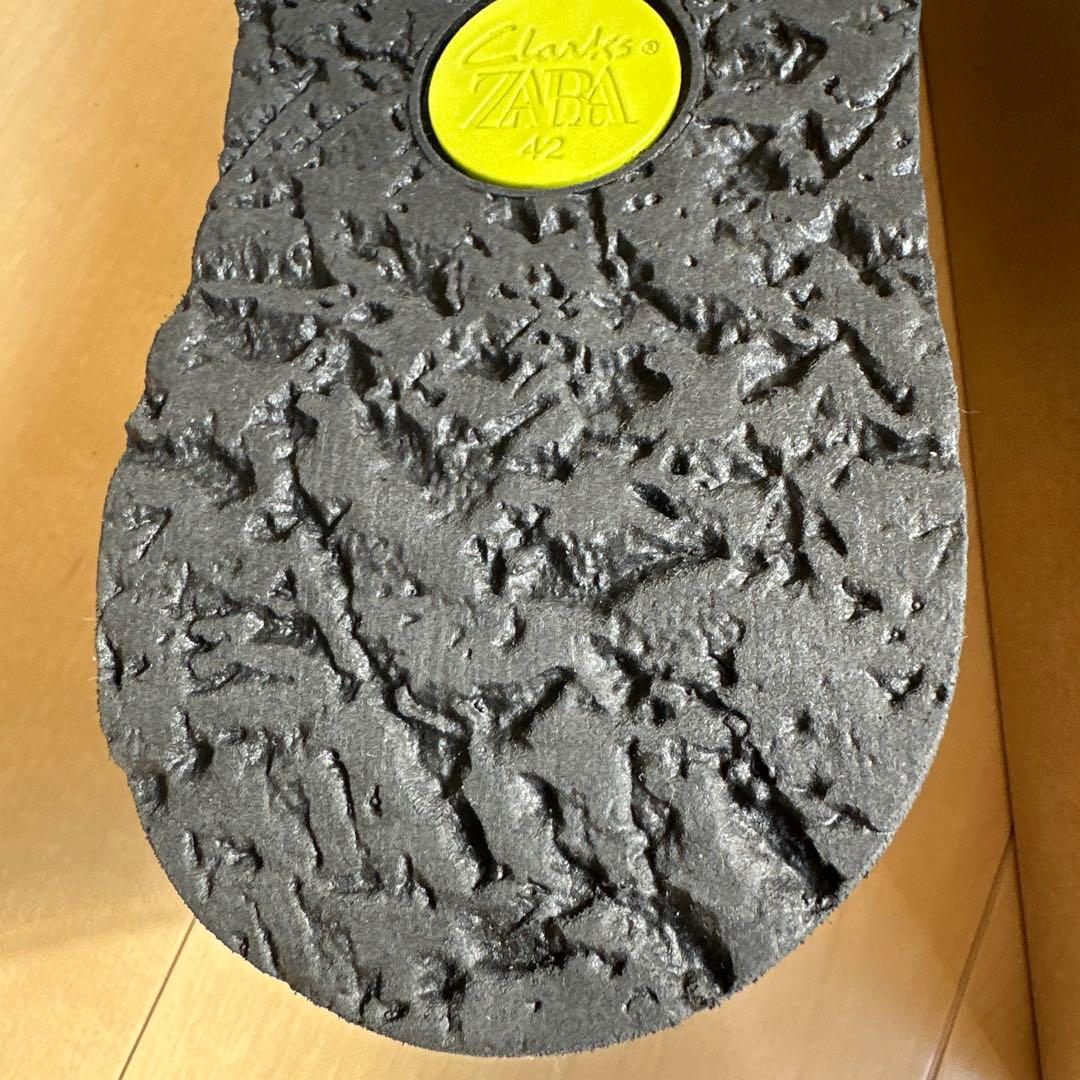 【新品未使用】CLARKS® × ZARA レザーローファー ブラック 42