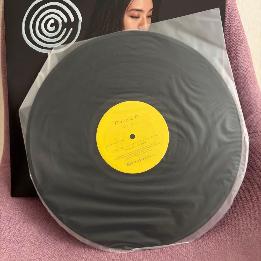 Cocco LPレコード PROMプロム 直筆サイン入り