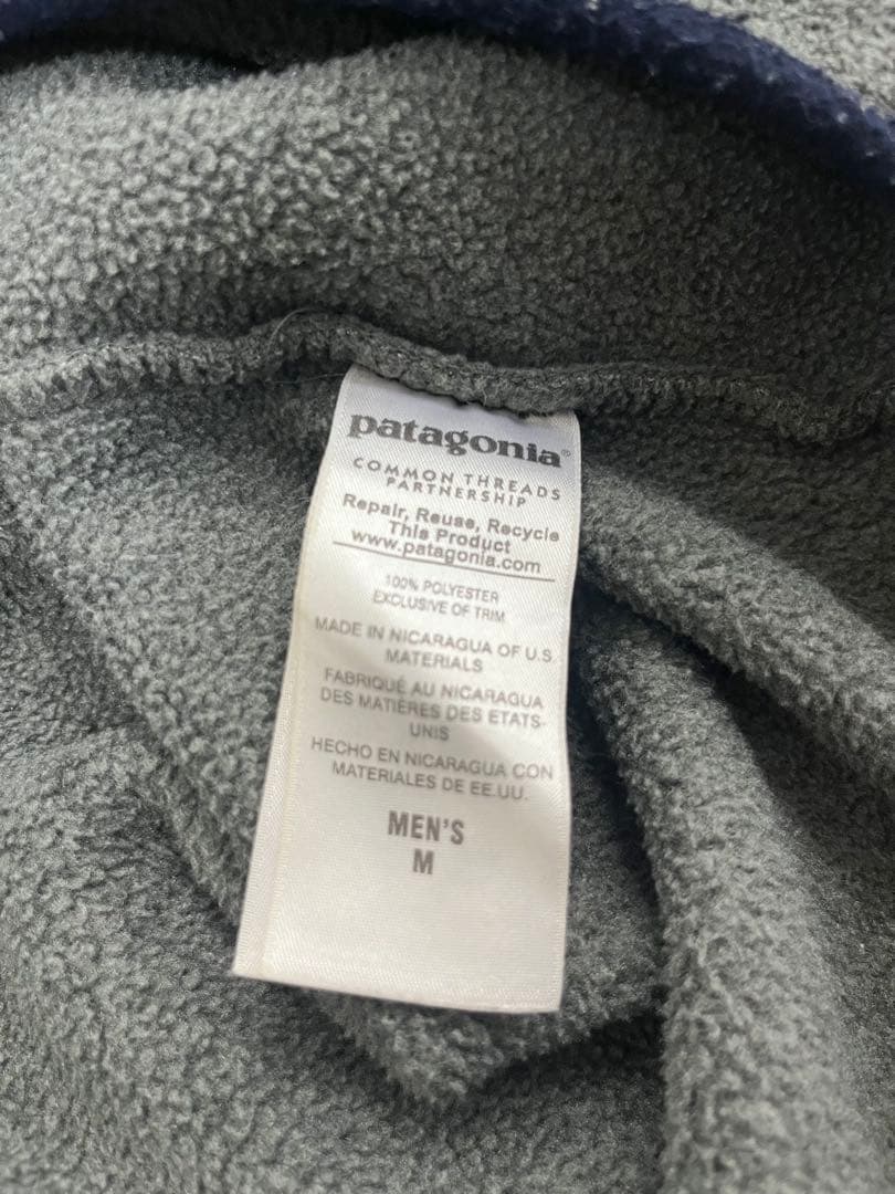 【美品】Patagonia スナップT ライトウェイト M グレー