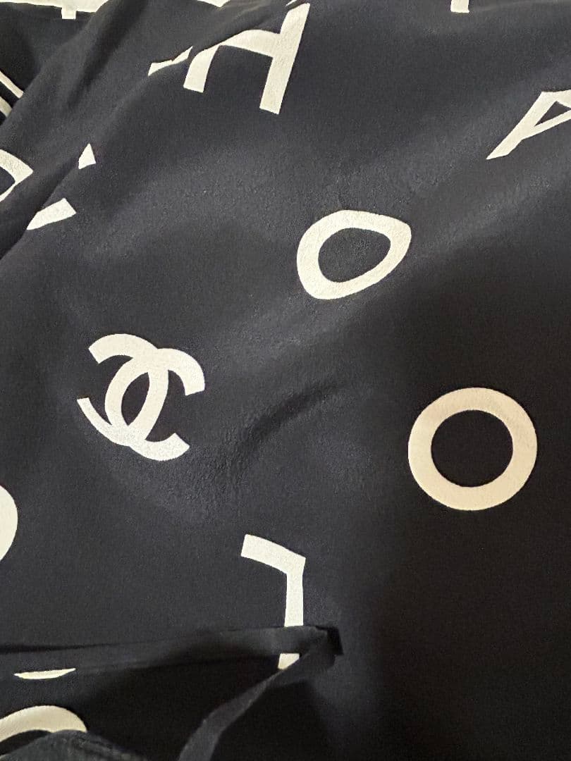 ななこ CHANEL ビンテージ ロゴ キャミワンピース