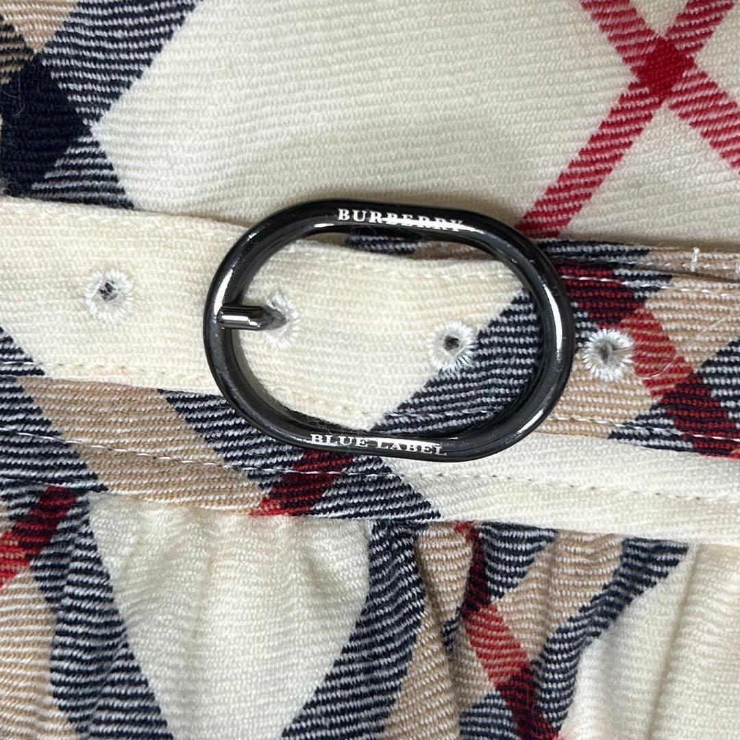 【美品】Burberry バーバリーブルーレーベル ワンピース ノバチェック
