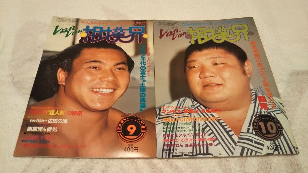 VANVAN相撲界 27冊セット まとめ売り 美品 希少 大相撲 昭和
