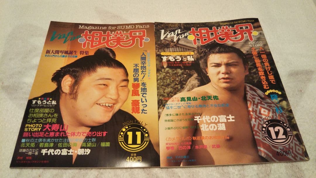 VANVAN相撲界 27冊セット まとめ売り 美品 希少 大相撲 昭和