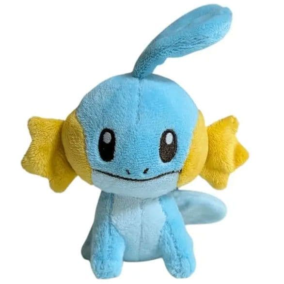 タグ付き　ミズゴロウ　キャンバスぬいぐるみ　ポケモンセンター　ポケットモンスター