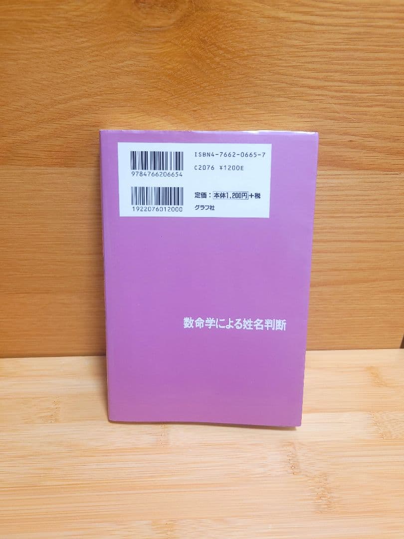 運勢、性格がピタリとわかる！数命学による姓名判断　野間覚玄　松浦均
