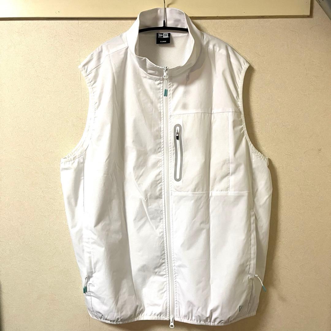 ★希少美品★ニューエラ ウーブン ナイロン フルジップ ベスト