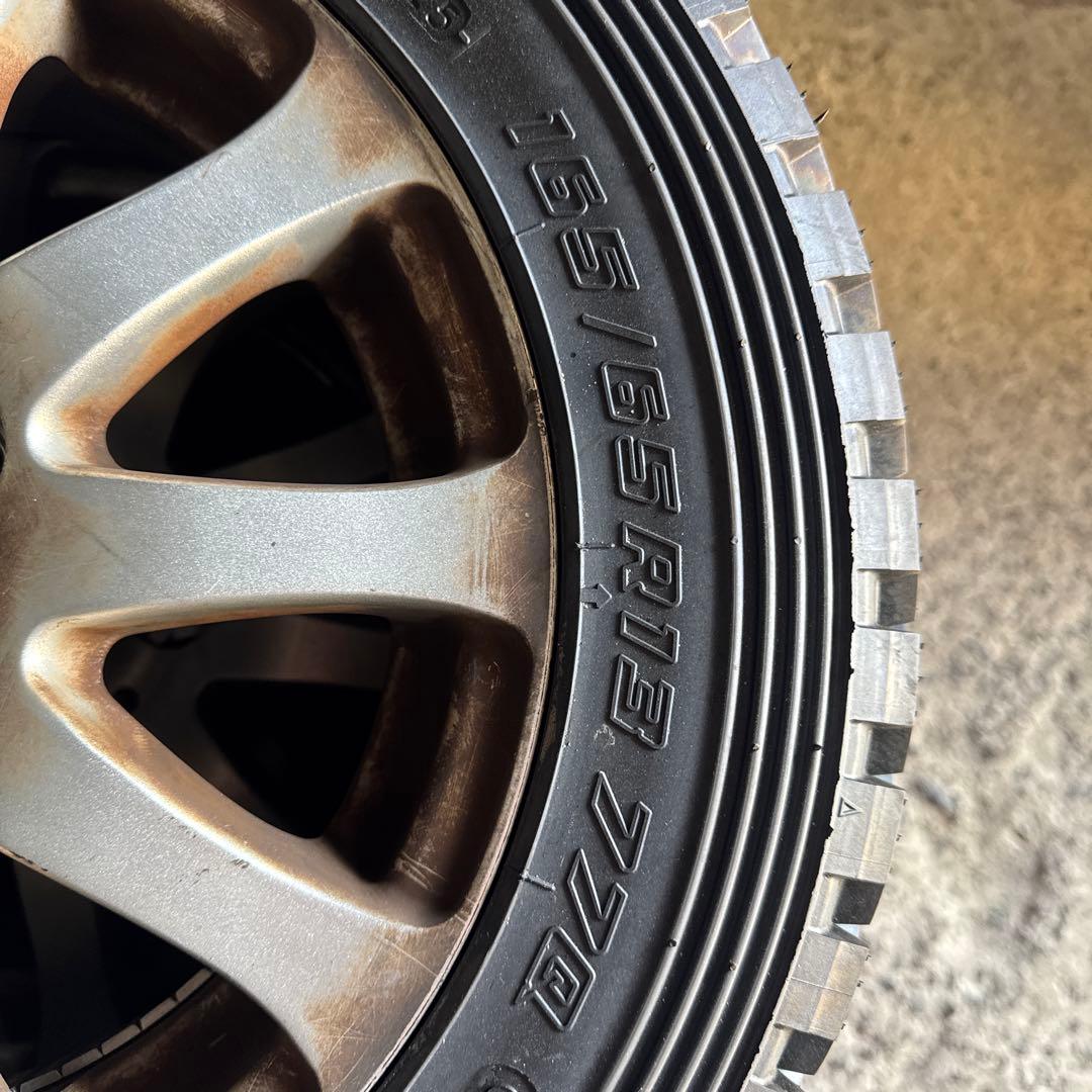 ご*る様 A035 165/65R13 ラリータイヤ新品