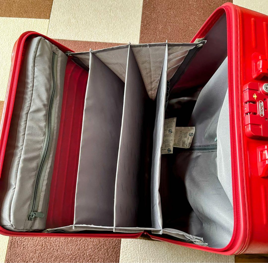 【最終値下げ】RIMOWA サルサ ビジネストローリー 2輪 23L レッド