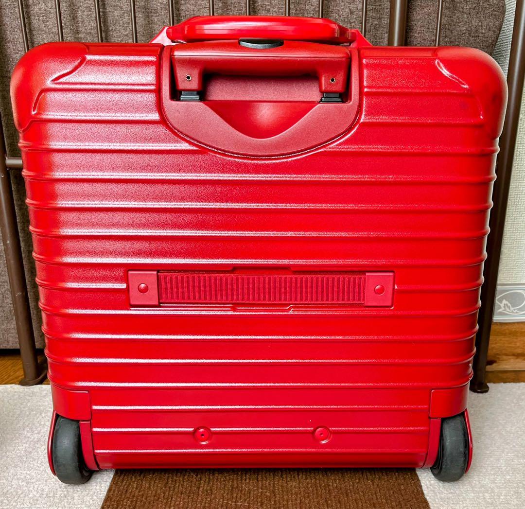 【最終値下げ】RIMOWA サルサ ビジネストローリー 2輪 23L レッド