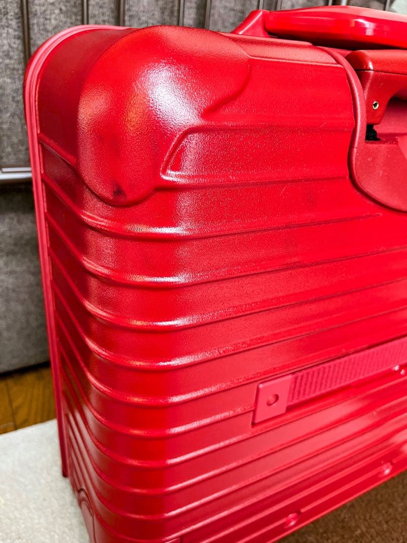 【最終値下げ】RIMOWA サルサ ビジネストローリー 2輪 23L レッド