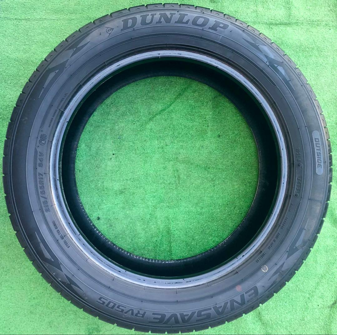 215/55 R17 DUNLOP ENASAVE RV505 ラジアルタイヤ