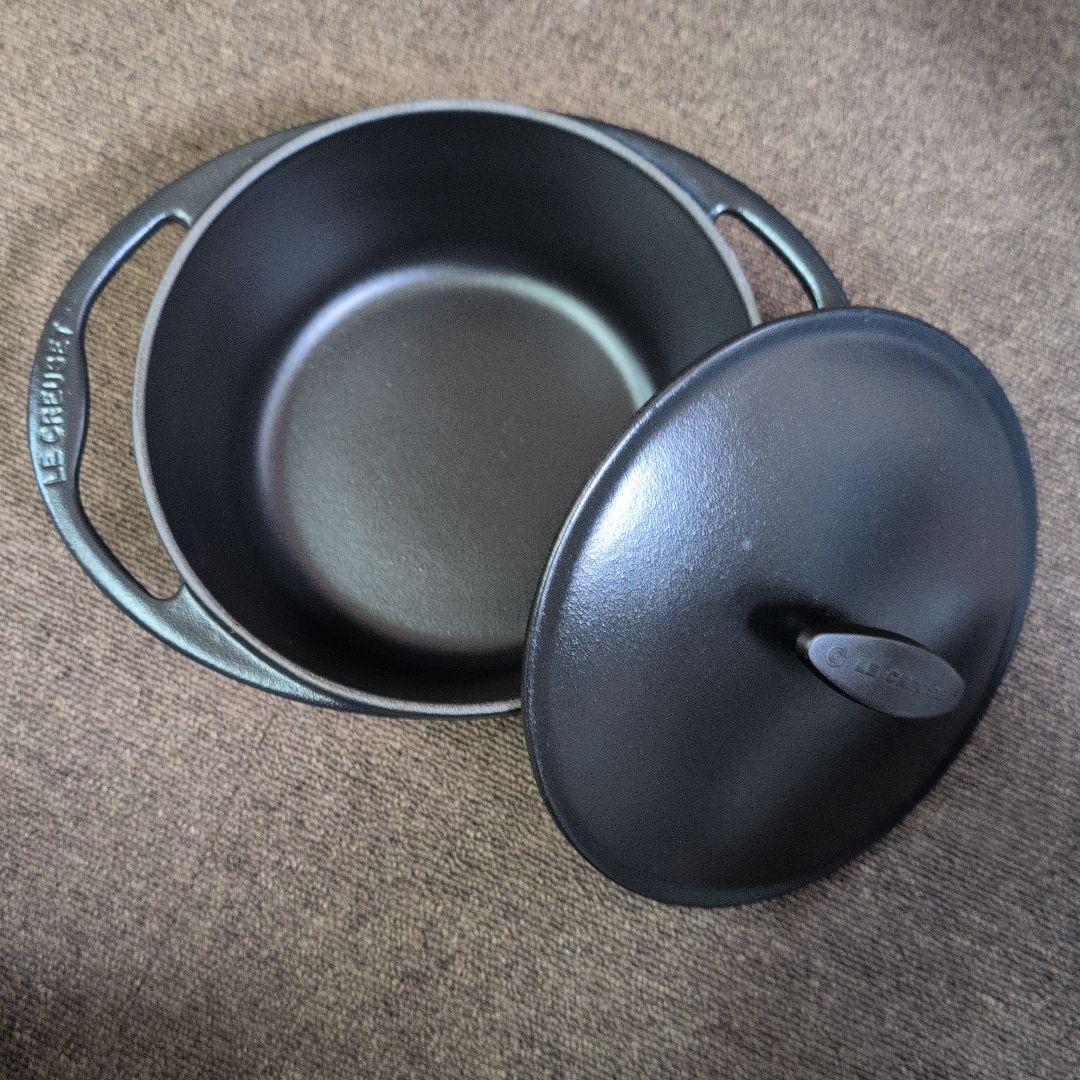 LE CREUSET センセーション20センチ鍋 人気カラーブラック