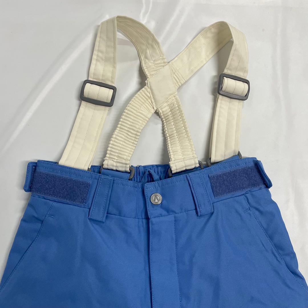 ARBN 白×青 スキーウェア 上下セット 130cm AB33WW1406J