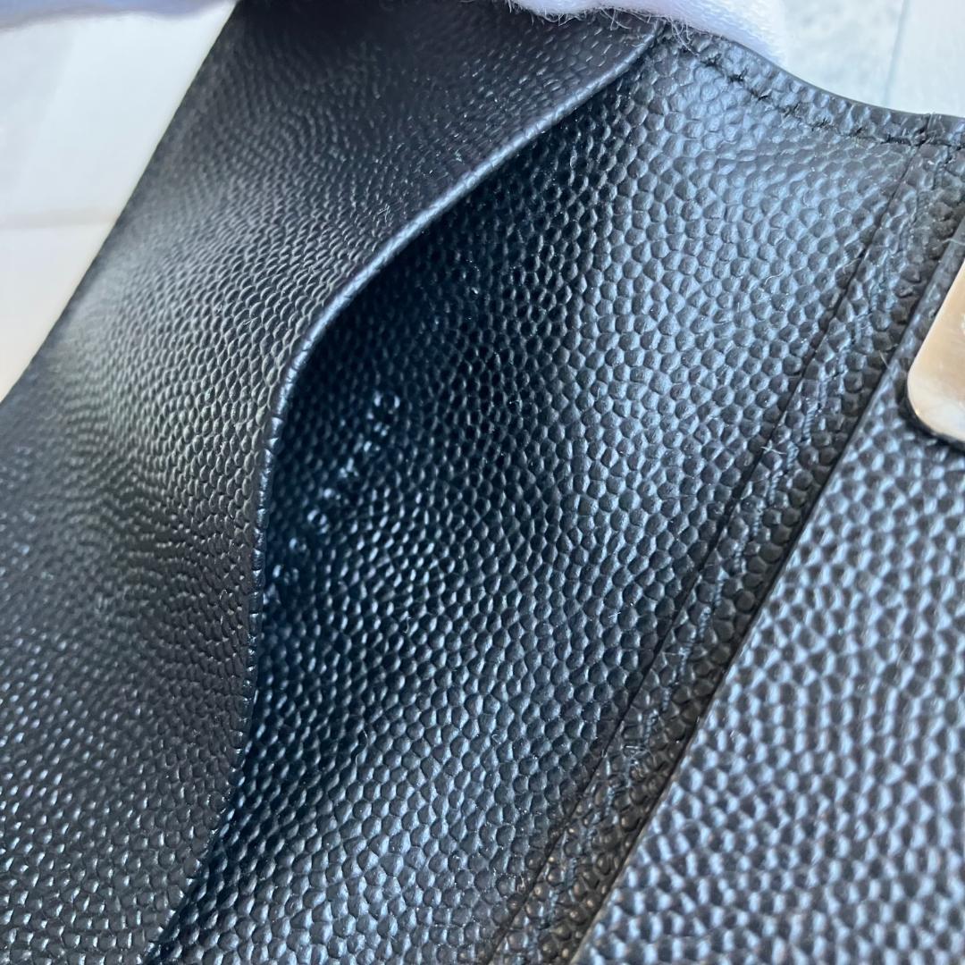 SAINT LAURENT サンローラン キーケース レザー ブラック YSL