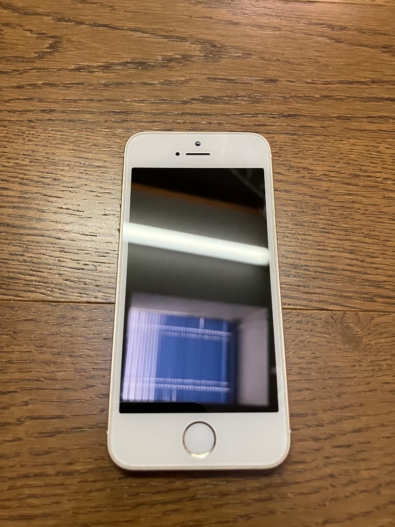 美品! MP842J/A iPhone SE Gold 32GB イヤホン