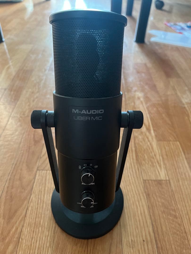【美品】M-AUDIO UBER MIC コンデンサーマイク