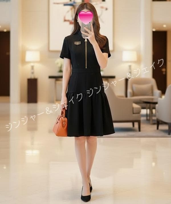 定価35万円以上 極美品 LOUIS VUITTON ヴィトン ジッパーワンピ黒